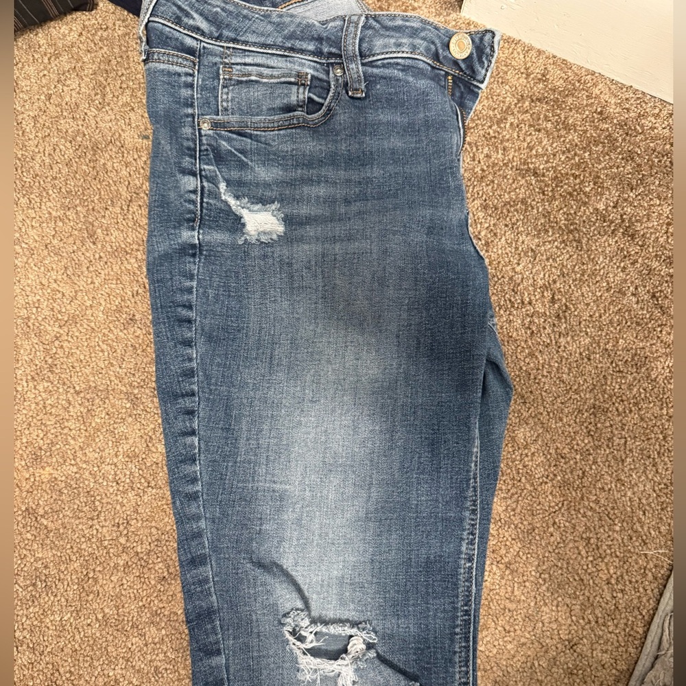 Silver jeans